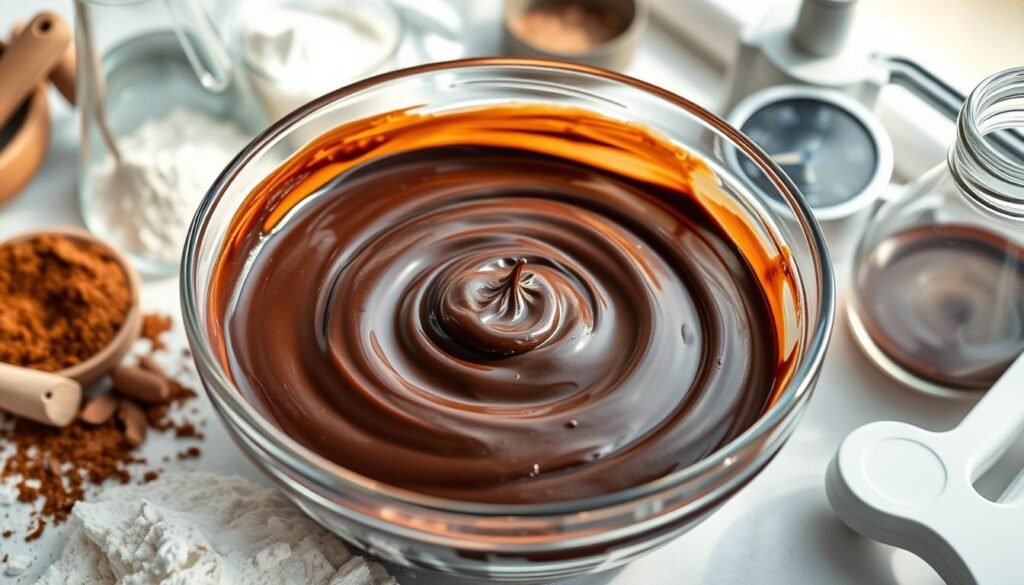 Chocolate cake batter science