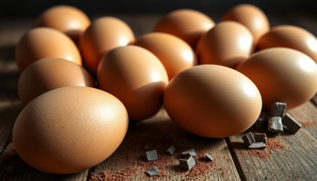 Large eggs for chocolate cake